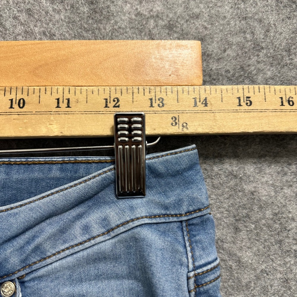 Telepatia Skinny Jeans Women 7/28 Blue‎ High Rise Stretch Denim Faded Casual - Picture 4 of 9